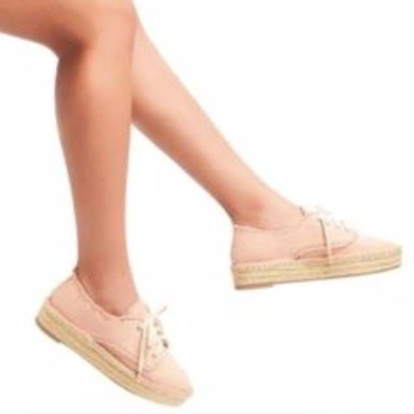 DV by Dolce Vita Light Pink Espadrille Shoes - Picture 3 of 4